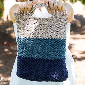 Striped Tote Bag