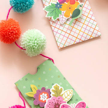 American Crafts Pink Paislee Single-Sided Paper Pad 12"X12 48/Pkg - Paige Evans Truly Grateful, 24 Designs