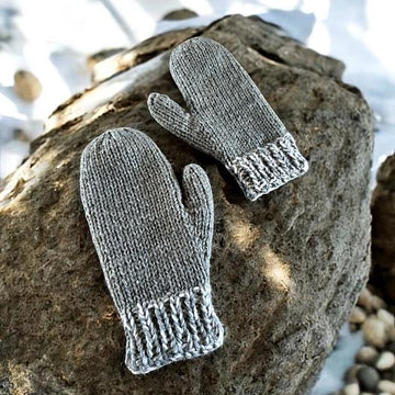 Basic 2 Needle Adult Mittens