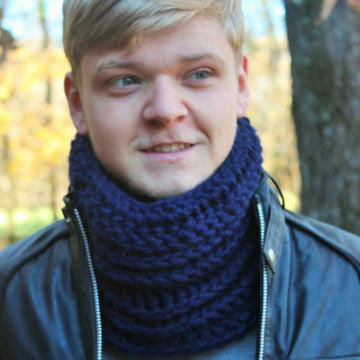 Ribbed Chunky Cowl