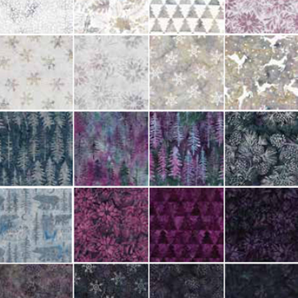 Island Batik Plum Pudding 10in Squares - Plum-Pudding-ST