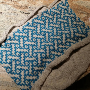 Sand and Sea Felted Tote