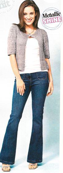 Rose Motif Cardigan