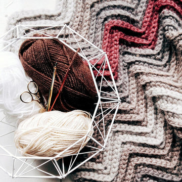 The Barton Chevron Blanket