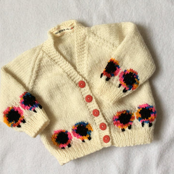 I Love EWE Sheep Cardigan Set