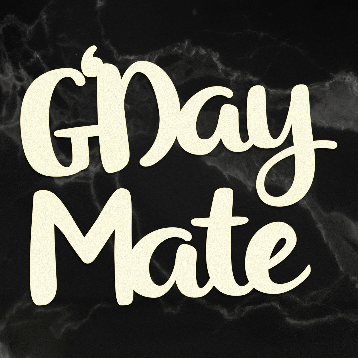 Artdeco Creations Sunburnt Country Laser Cut Coasterboard - G'day Mate 2.2"X2.9" 2/Pkg