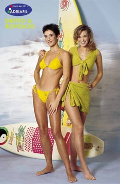 Yellow Bikini in Adriafil Memphis - Downloadable PDF