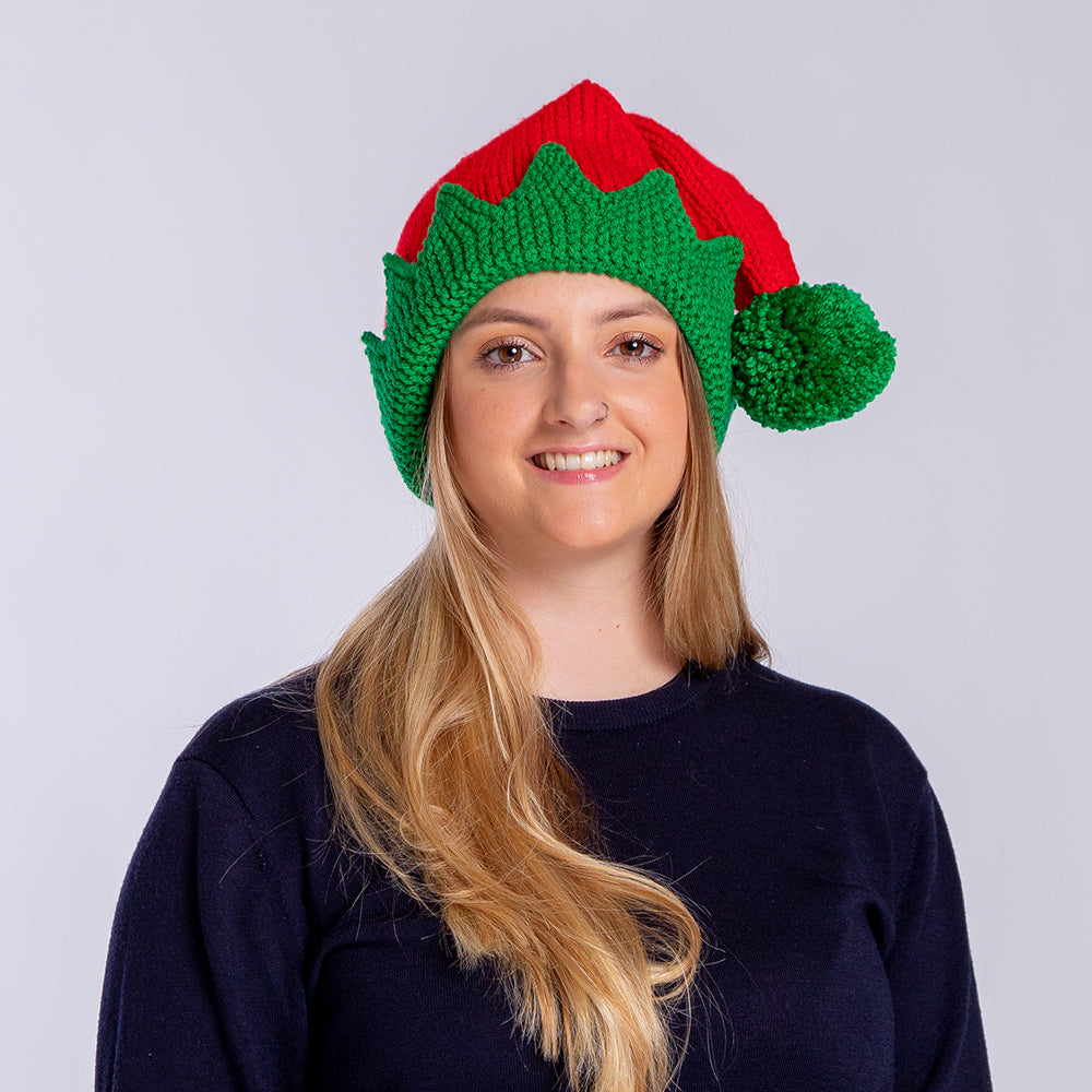 Elf Hat - Free Knitting Pattern for Christmas in Paintbox Yarns Simply Chunky