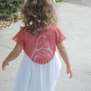 Blossom Crochet Bolero