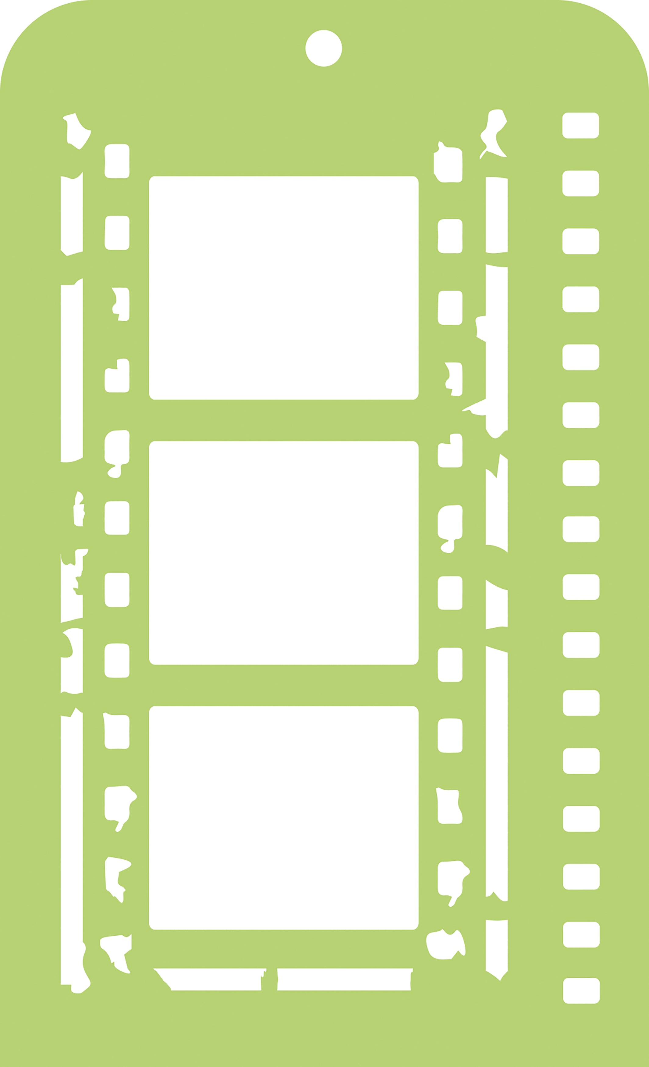 Kaisercraft Mini Designer Templates 3.5"X5.75" - Film Strip