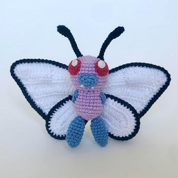 Butterfree Amigurumi Pattern