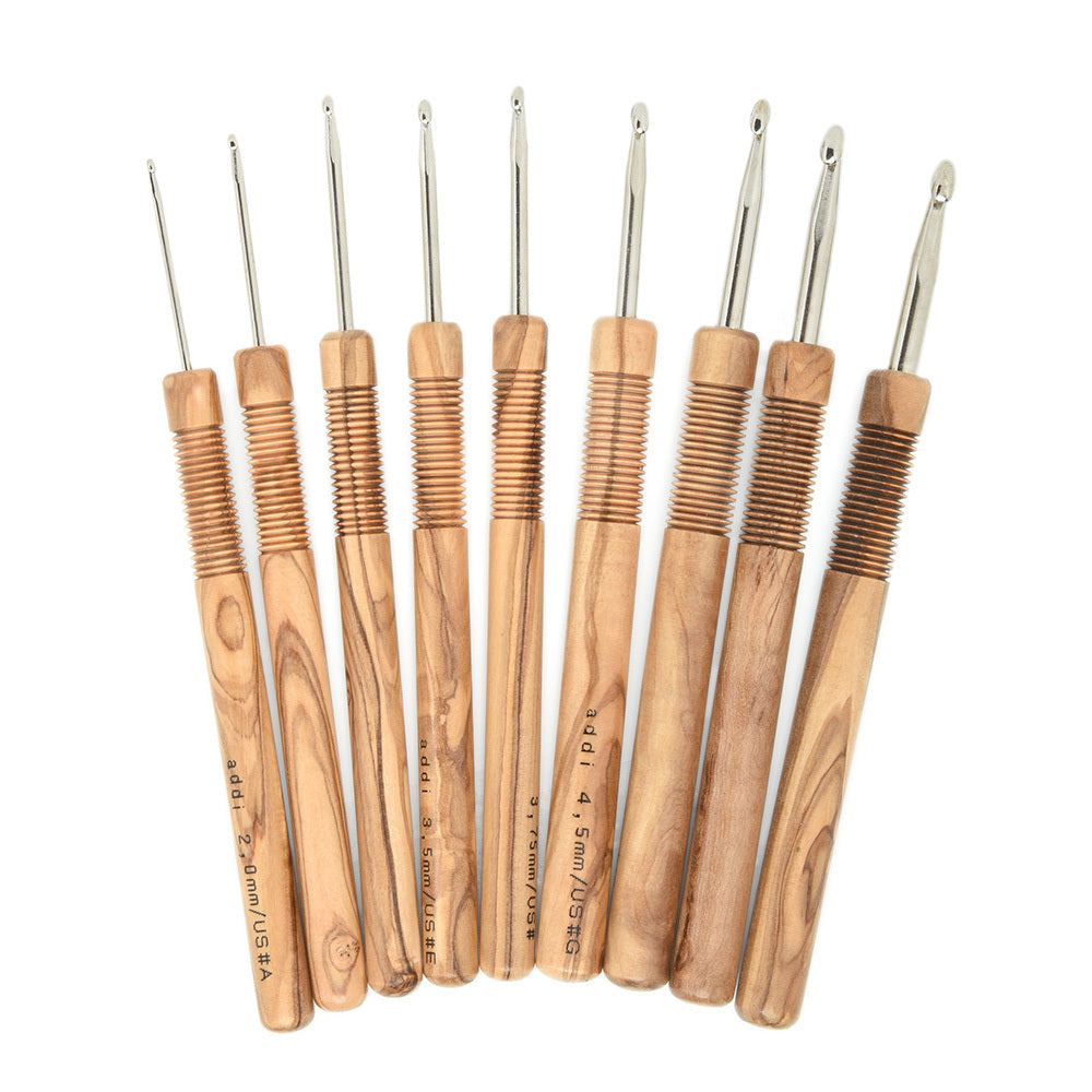 AddiNature Olive Wood Crochet Hook