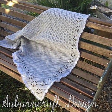 Vintage Clematis Shawl