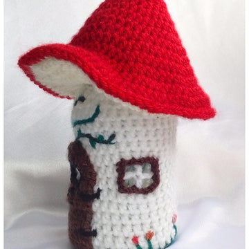 Toadstool Fairy House Jar Light