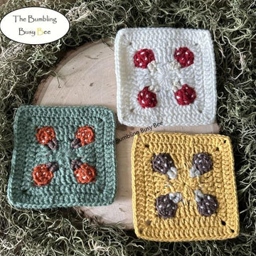 Mushroom Granny Square