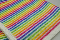 Sassy Stripes Baby Blanket
