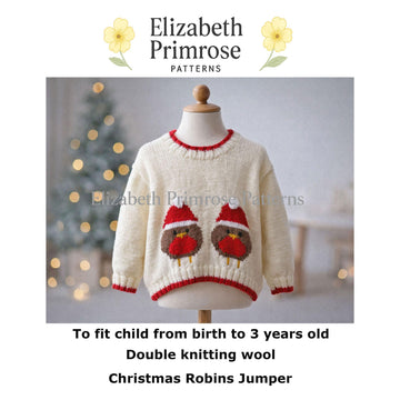 Christmas Robins Jumper P13