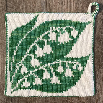 Lily of the Valley Potholder