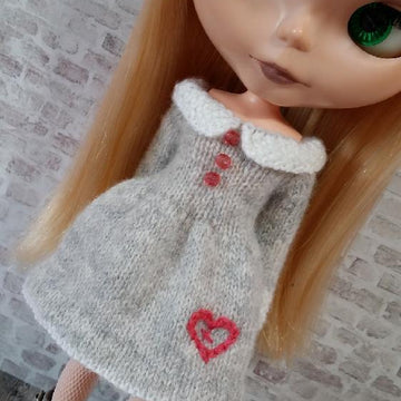 Lots of Love dress for 12" Blythe