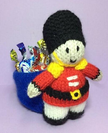 Toy Solider with Sack Sweet Pot