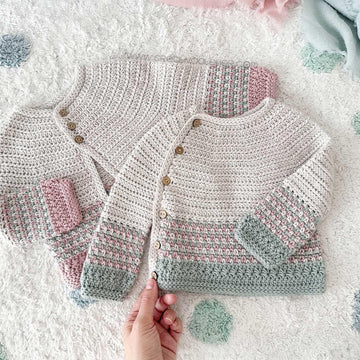2-4 years - TICA Crochet Sweater / Cardigan