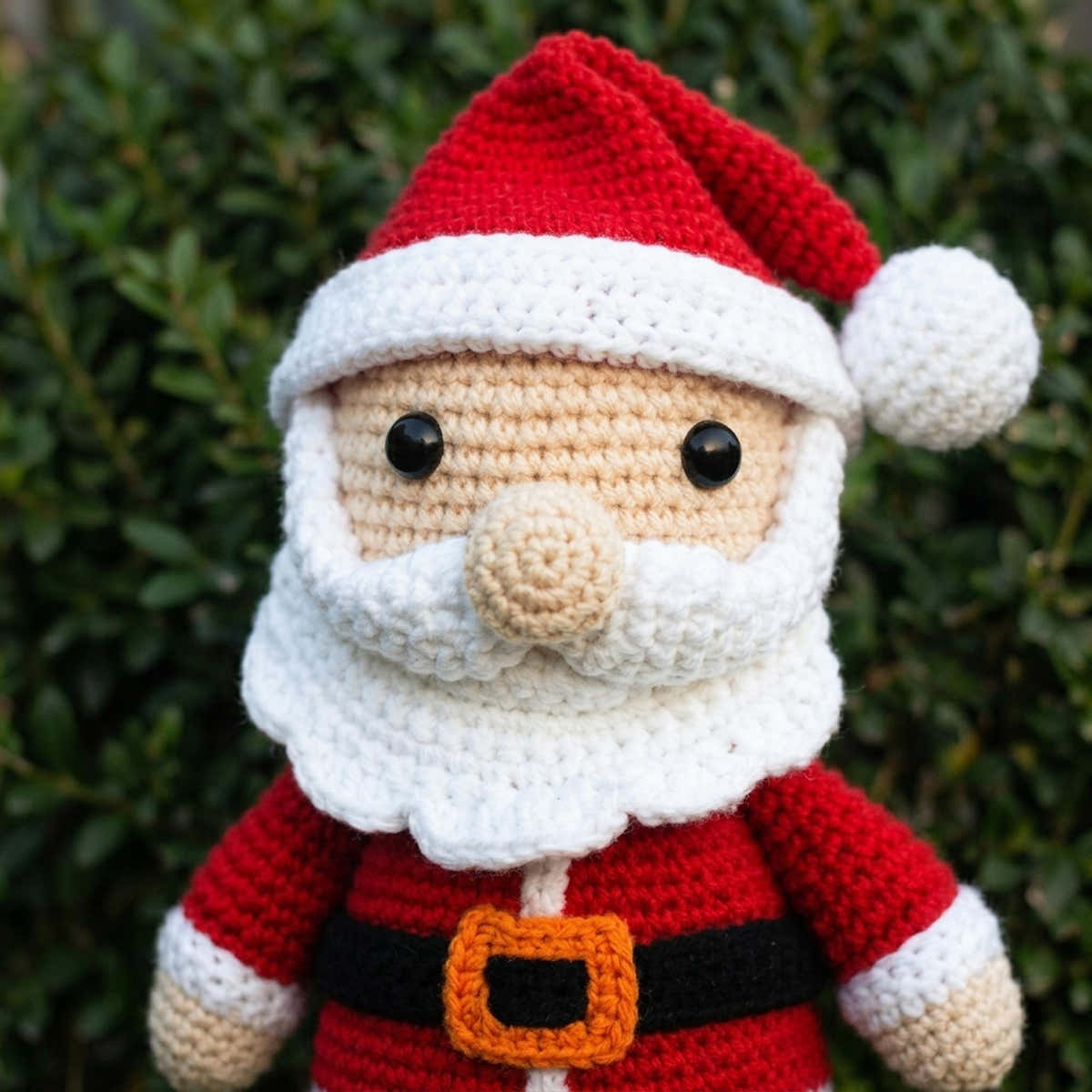 Santa Claus Plush Amigurumi Toy Crochet Pattern