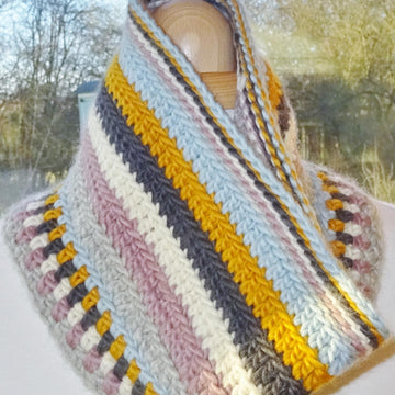 Ada's Stripes Cowl