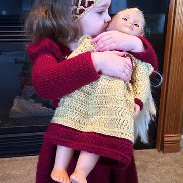 Princess Ansleigh's Sweet Heart Dress - Size 2T/3T Girls