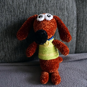 Häkelanleitung Hund Tommy