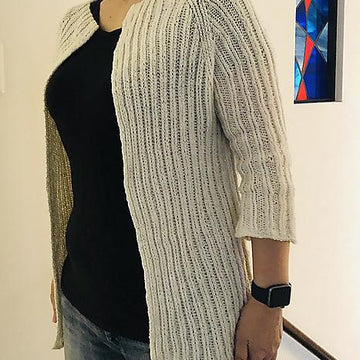 Light linen cardigan