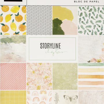 American Crafts Heidi Swapp Single-Sided Paper Pad 6"X8" 36/Pkg - Storyline Chapters