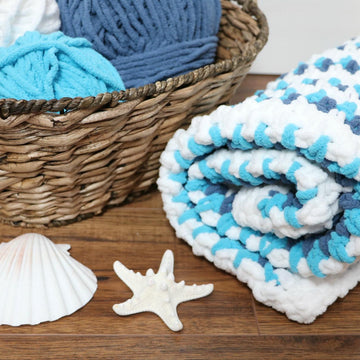 Seaside Cuddles Baby Blanket