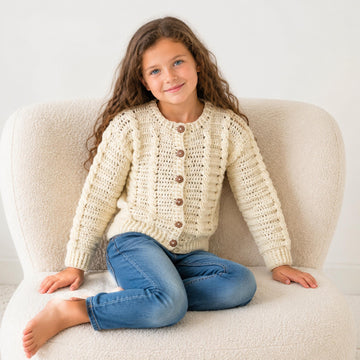 Lola Cabled Cardigan 3 to 10 Years