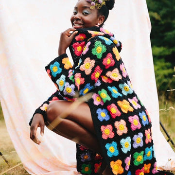 Wrapped in flowers Hoody
