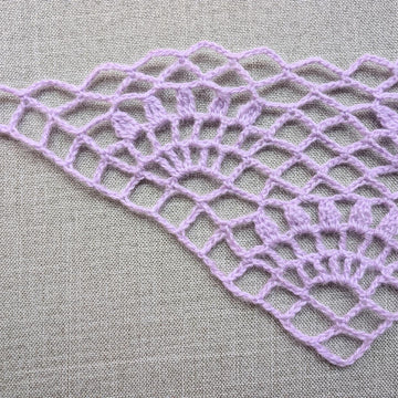 Crochet Bandana/Shawl Pattern/Chart #14