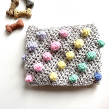 Rainbow Bobble Snood