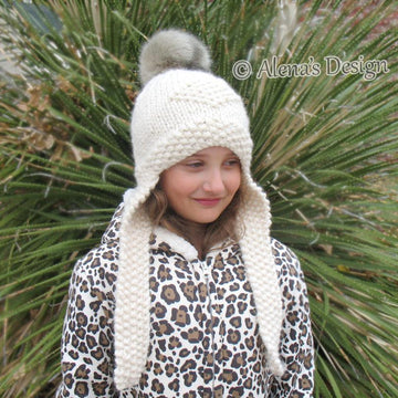 Diamond Earflap Hat