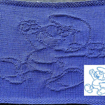 Nr. 902 Hefty Smurf 89 stitches