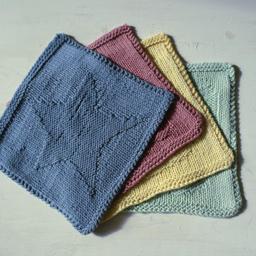Four easy face cloths
