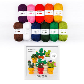 Paintbox Yarns Simply DK Botanical Buddies 11 Ball Knitting Kit
