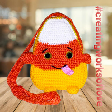 Kids Candy Corn Purse