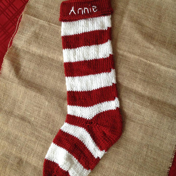 Knit Christmas Stocking