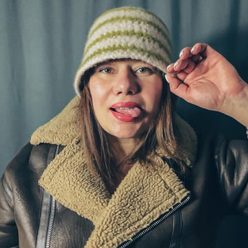 Felted bucket hat