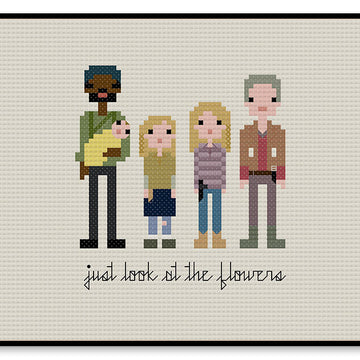The Walking Dead Season 4 - Carol and Tyreese - PDF Cross Stitch Pattern