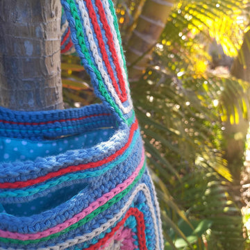 Carnival Granny Square Bag