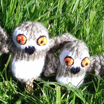 5 Gruffalo finger puppets, adult and child sizes