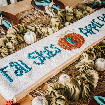 Fall Skies & Apple Pies Table Runner