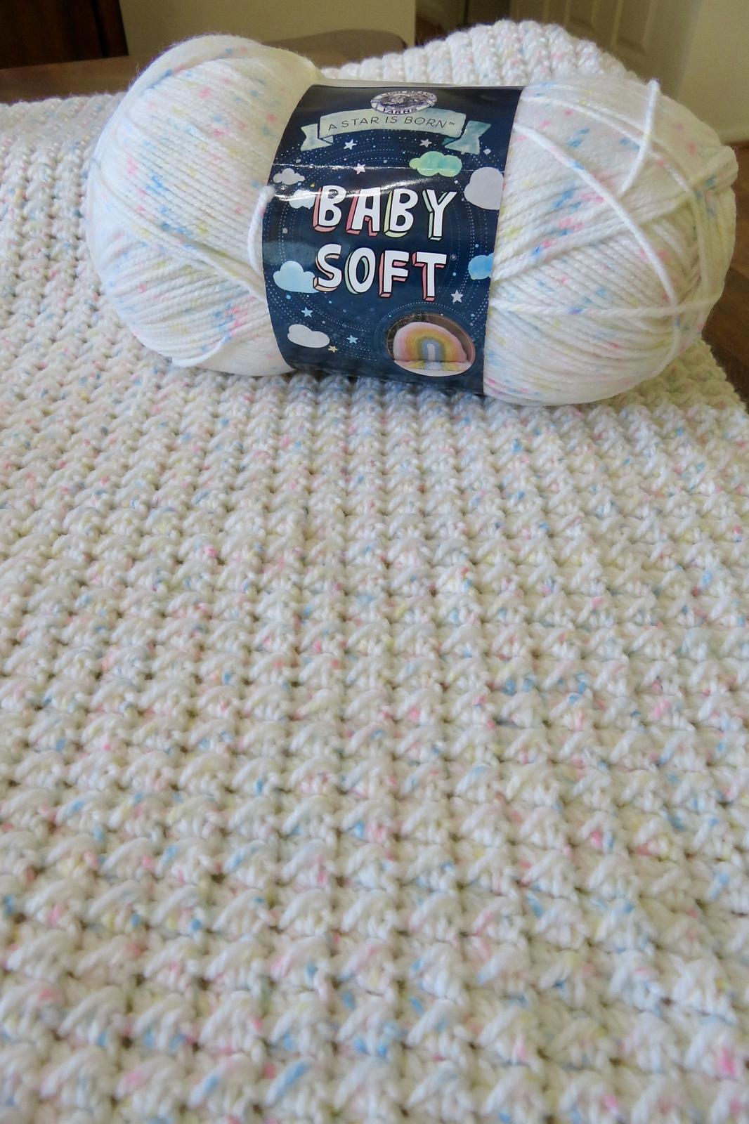 Sunday Brunch Baby Blanket – Lion Brand Baby Soft Beginner Friendly