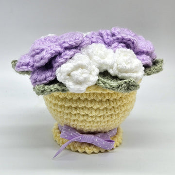 Everlasting Roses in a Pot
