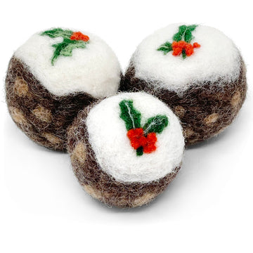 The Crafty Kit Company Christmas Pudding Needle Felting Kit - 43x29x48